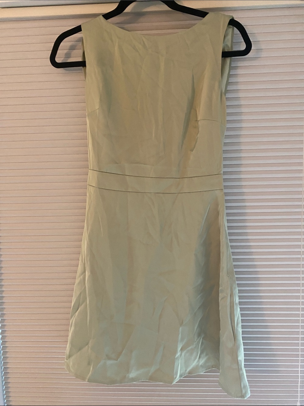 RIHOAS Light Mint Scoop-Neck A-Line Midi Dress